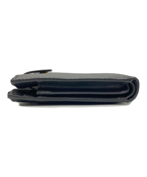 MICHAEL KORS（マイケル・コース）MICHAEL KORS (マイケルコース) 2つ折り財布 ブラックの古着・服飾アイテム