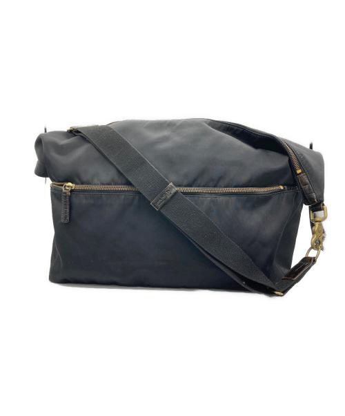 EDIFICE（エディフィス）EDIFICE (エディフィス) Daniel&Bob (ダニエル＆ボブ) ショルダーバッグ ブラックの古着・服飾アイテム