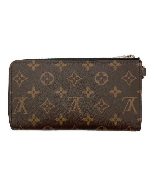 LOUIS VUITTON（ルイ ヴィトン）LOUIS VUITTON (ルイ ヴィトン) 長財布 ブラウン×ブラックの古着・服飾アイテム