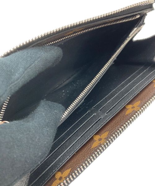 LOUIS VUITTON（ルイ ヴィトン）LOUIS VUITTON (ルイ ヴィトン) 長財布 ブラウン×ブラックの古着・服飾アイテム