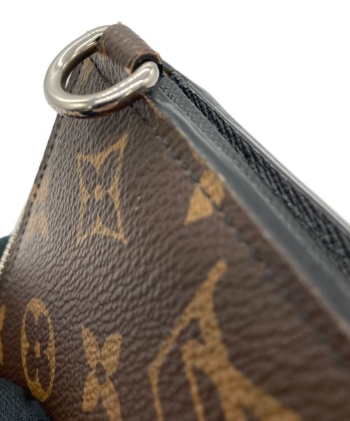 LOUIS VUITTON（ルイ ヴィトン）LOUIS VUITTON (ルイ ヴィトン) 長財布 ブラウン×ブラックの古着・服飾アイテム