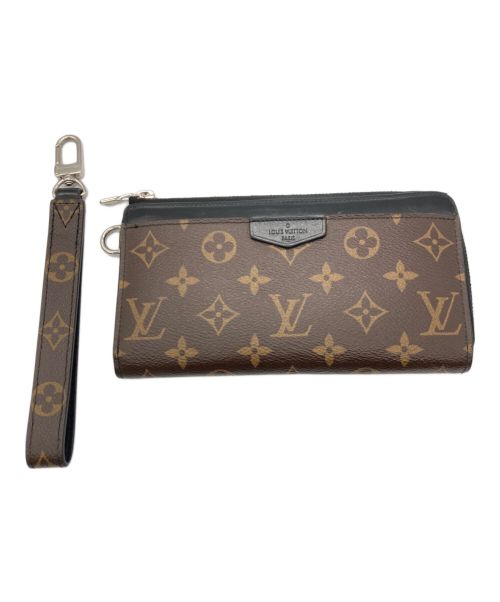 LOUIS VUITTON（ルイ ヴィトン）LOUIS VUITTON (ルイ ヴィトン) 長財布 ブラウン×ブラックの古着・服飾アイテム