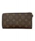 LOUIS VUITTON (ルイ ヴィトン) 長財布 ブラウン×ブラック：54000円