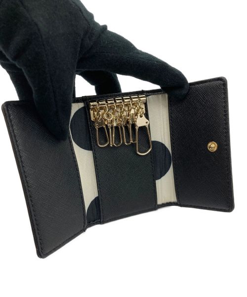 Kate Spade（ケイトスペード）Kate Spade (ケイトスペード) 6連キーケース ブラックの古着・服飾アイテム
