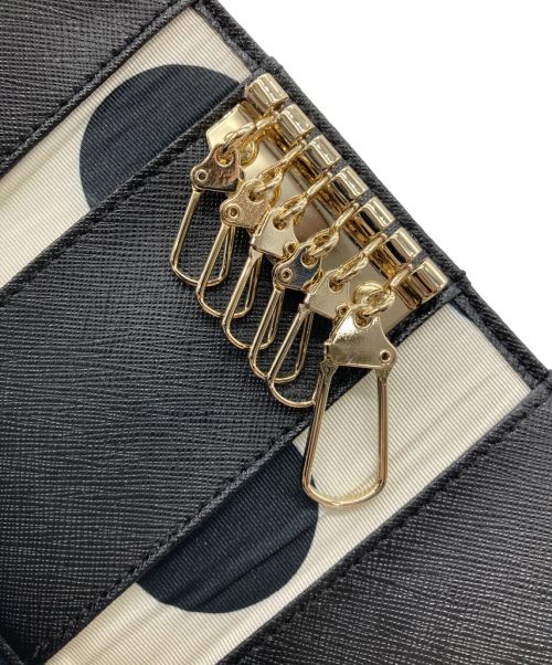 Kate Spade（ケイトスペード）Kate Spade (ケイトスペード) 6連キーケース ブラックの古着・服飾アイテム