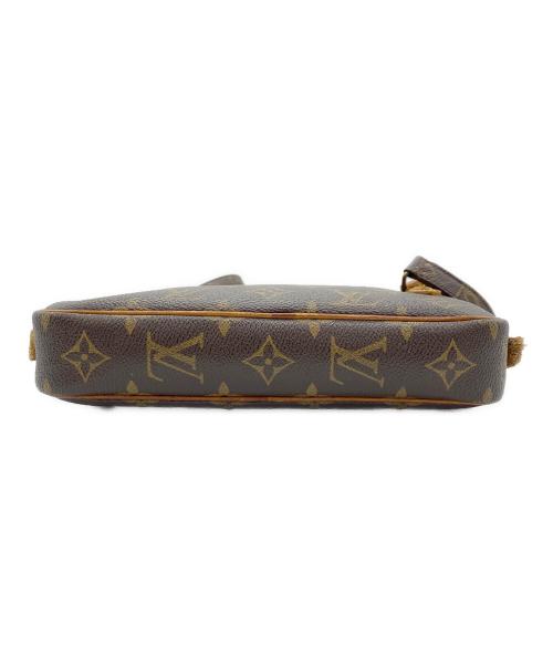 LOUIS VUITTON（ルイ ヴィトン）LOUIS VUITTON (ルイ ヴィトン) マルリーバンドリエール ブラウンの古着・服飾アイテム