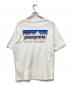 Patagonia (パタゴニア) ロゴカットソー ブラック×ホワイト サイズ:SIZE S：3500円