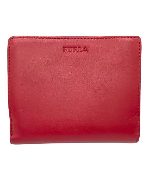 FURLA（フルラ）FURLA (フルラ) 3つ折り財布 レッドの古着・服飾アイテム
