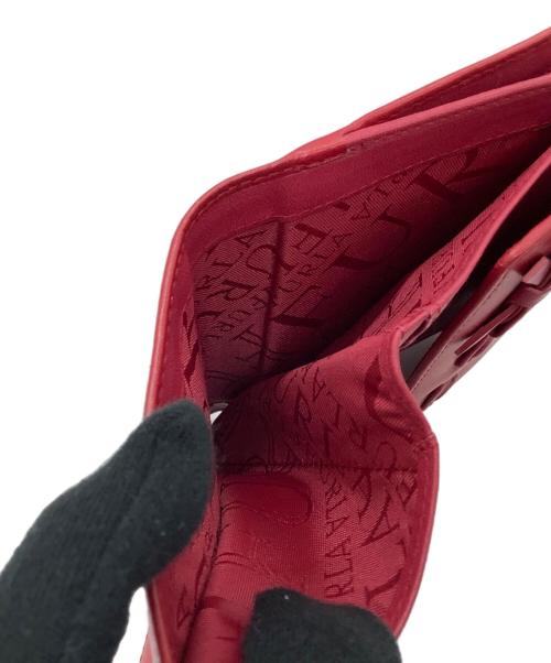 FURLA（フルラ）FURLA (フルラ) 3つ折り財布 レッドの古着・服飾アイテム