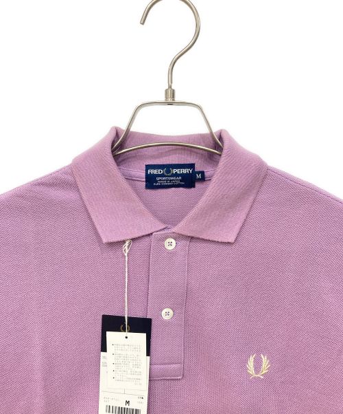 FRED PERRY（フレッドペリー）FRED PERRY (フレッドペリー) 半袖ポロシャツ バイオレット サイズ:M 未使用品の古着・服飾アイテム