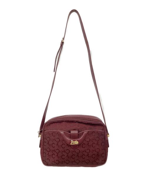 CELINE（セリーヌ）CELINE (セリーヌ) ショルダーバッグ ボルドーの古着・服飾アイテム