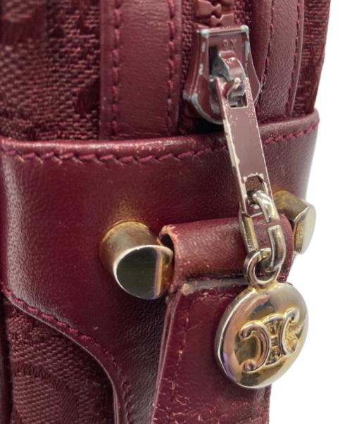 CELINE（セリーヌ）CELINE (セリーヌ) ショルダーバッグ ボルドーの古着・服飾アイテム