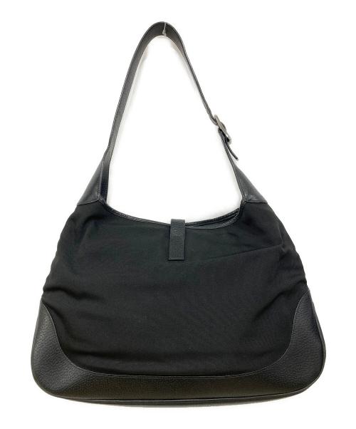 GUCCI（グッチ）GUCCI (グッチ) ジャッキー ワンショルダーバッグ ブラックの古着・服飾アイテム