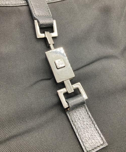 GUCCI（グッチ）GUCCI (グッチ) ジャッキー ワンショルダーバッグ ブラックの古着・服飾アイテム