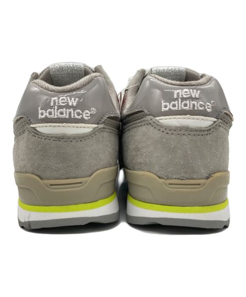 NEW BALANCE（ニューバランス）NEW BALANCE (ニューバランス) スニーカー グレー×イエロー サイズ:25cm 未使用品の古着・服飾アイテム