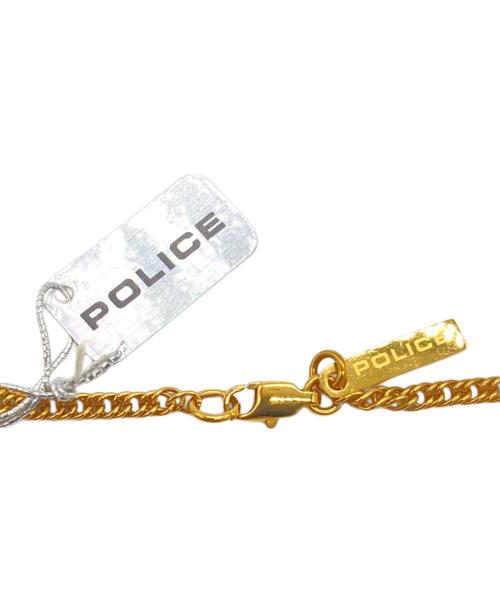 POLICE（ポリス）POLICE (ポリス) ネックレス ゴールドカラー 未使用品の古着・服飾アイテム