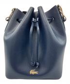 LACOSTEラコステ）の古着「巾着ショルダーバッグ」｜ネイビー