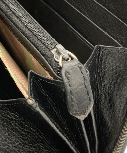 Vivienne Westwood（ヴィヴィアンウエストウッド）Vivienne Westwood (ヴィヴィアンウエストウッド) ラウンドファスナー長財布 レッド×ネイビーの古着・服飾アイテム