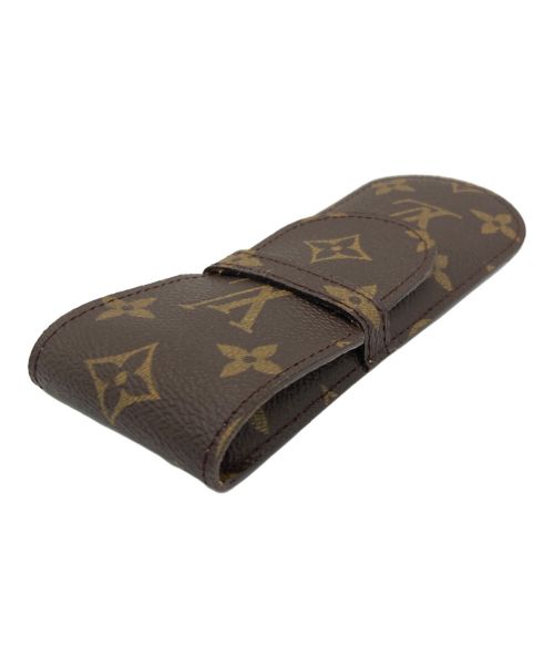 LOUIS VUITTON（ルイ ヴィトン）LOUIS VUITTON (ルイ ヴィトン) エテュイ・スティロ ブラウンの古着・服飾アイテム