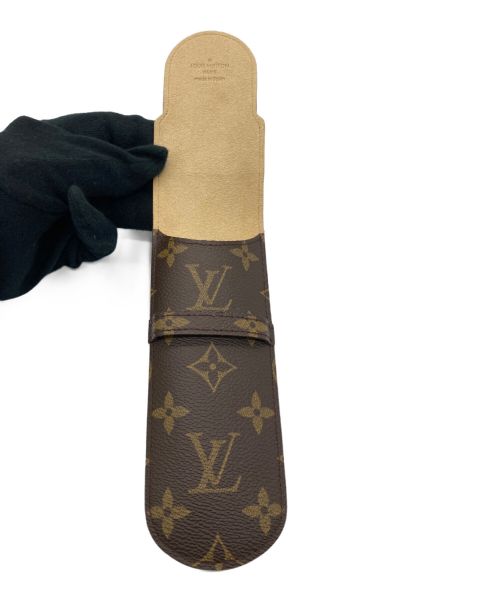 LOUIS VUITTON（ルイ ヴィトン）LOUIS VUITTON (ルイ ヴィトン) エテュイ・スティロ ブラウンの古着・服飾アイテム