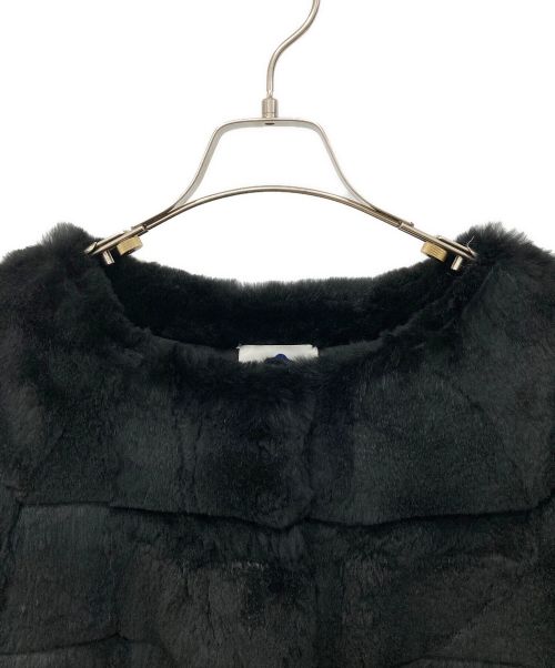 VOLATA（ボラータ）VOLATA (ボラータ) ラビットファーコート ブラック サイズ:-の古着・服飾アイテム