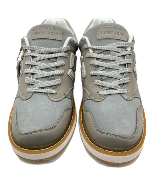 via SANGACIO（ヴィア・サンガチオ）via SANGACIO (ヴィア・サンガチオ) にゅスニーカー CREPE「GRAY」 グレー サイズ:25.5 未使用品の古着・服飾アイテム
