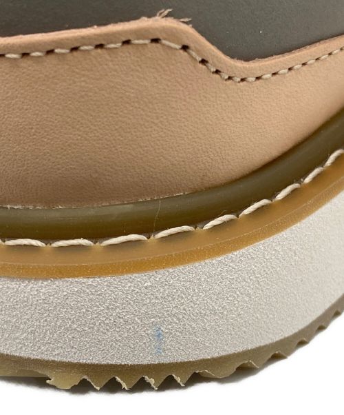 via SANGACIO（ヴィア・サンガチオ）via SANGACIO (ヴィア・サンガチオ) にゅスニーカー CREPE「GRAY」 グレー サイズ:25.5 未使用品の古着・服飾アイテム