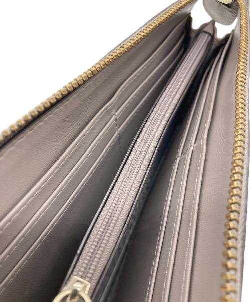 Kate Spade（ケイトスペード）Kate Spade (ケイトスペード) ショルダーウォレット グレーの古着・服飾アイテム