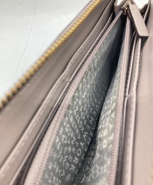 Kate Spade（ケイトスペード）Kate Spade (ケイトスペード) ショルダーウォレット グレーの古着・服飾アイテム