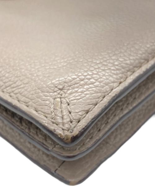 Kate Spade（ケイトスペード）Kate Spade (ケイトスペード) ショルダーウォレット グレーの古着・服飾アイテム