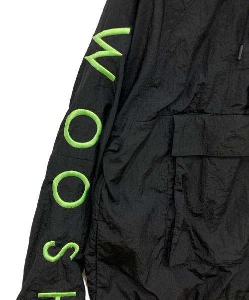 NIKE（ナイキ）NIKE (ナイキ) SWOOSH WOVEN ANORAK JACKET ブラック サイズ:Sの古着・服飾アイテム