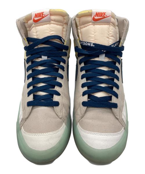 NIKE（ナイキ）NIKE (ナイキ) ハイカットスニーカー ベージュ×ネイビー サイズ:28.5cmの古着・服飾アイテム