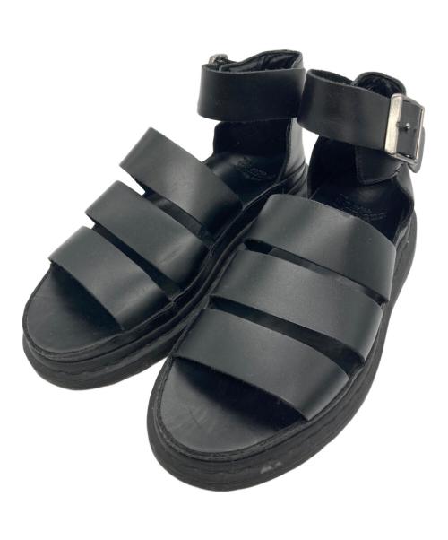 Dr.Martens（ドクターマーチン）Dr.Martens (ドクターマーチン) フラットサンダル ブラック サイズ:24cmの古着・服飾アイテム