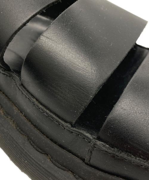 Dr.Martens（ドクターマーチン）Dr.Martens (ドクターマーチン) フラットサンダル ブラック サイズ:24cmの古着・服飾アイテム