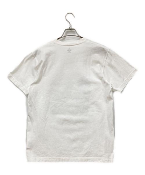 MOUNTAIN RESEARCH（マウンテンリサーチ）MOUNTAIN RESEARCH (マウンテンリサーチ) カットソー ホワイト×レッド サイズ:Lサイズの古着・服飾アイテム