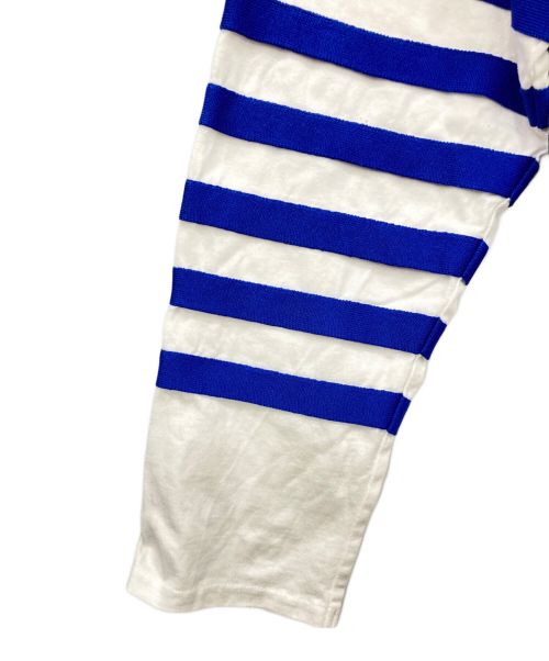 Coohem（コーヘン）Coohem (コーヘン) ボーダーカットソー ブルー×ホワイト サイズ:Mの古着・服飾アイテム