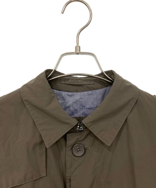 HERNO（ヘルノ）HERNO (ヘルノ) ライトステンカラーコート ブラウン サイズ:SIZE Lの古着・服飾アイテム