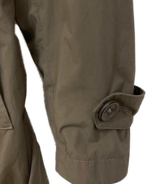 HERNO（ヘルノ）HERNO (ヘルノ) ライトステンカラーコート ブラウン サイズ:SIZE Lの古着・服飾アイテム