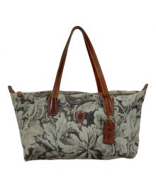 Felisi（フェリージ）の古着「トートバッグ」｜グレー×ブラウン