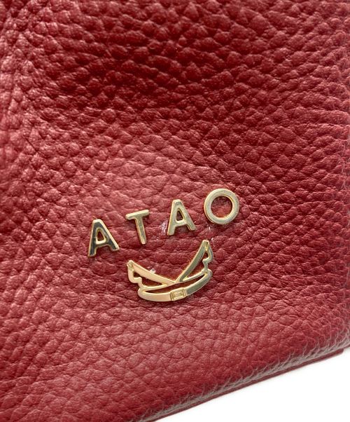 ATAO（アタオ）ATAO (アタオ) 2WAYバッグ ボルドーの古着・服飾アイテム