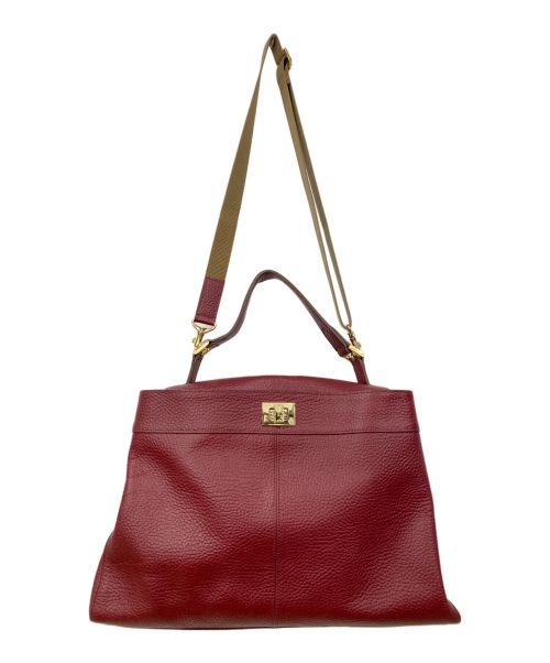 ATAO（アタオ）ATAO (アタオ) 2WAYバッグ ボルドーの古着・服飾アイテム