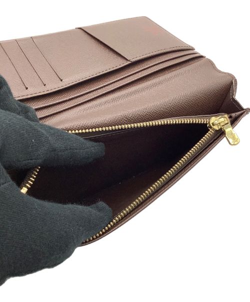 LOUIS VUITTON（ルイ ヴィトン）LOUIS VUITTON (ルイ ヴィトン) ポルトフォイユブラザ ブラウンの古着・服飾アイテム