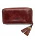 GUCCI (グッチ) ラウンドファスナー長財布 ブラウン：10000円