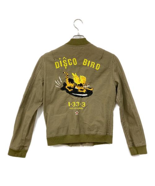 DISCOVERED（ディスカバード）DISCOVERED (ディスカバード) 刺繍ブルゾン カーキ サイズ:Mサイズの古着・服飾アイテム