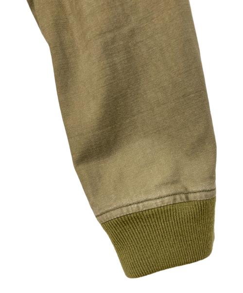 DISCOVERED（ディスカバード）DISCOVERED (ディスカバード) 刺繍ブルゾン カーキ サイズ:Mサイズの古着・服飾アイテム