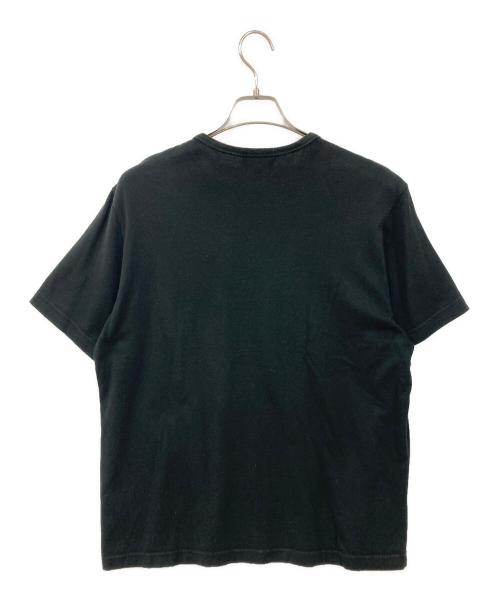 LACOSTE（ラコステ）LACOSTE (ラコステ) ポケットカットソー ブラック×グリーン サイズ:Mの古着・服飾アイテム