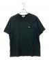 LACOSTE（ラコステ）の古着「ポケットカットソー」｜ブラック×グリーン