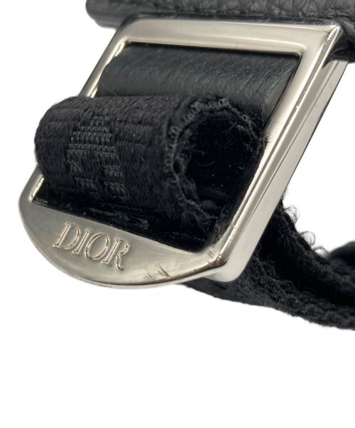 Christian Dior（クリスチャン ディオール）Christian Dior (クリスチャン ディオール) RIDERバックパック ブラックの古着・服飾アイテム