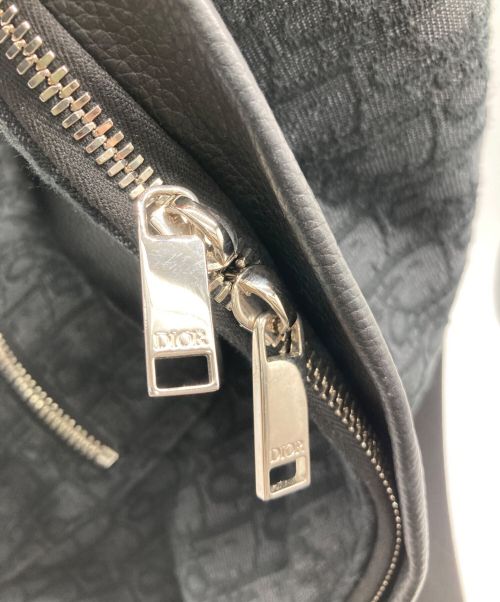 Christian Dior（クリスチャン ディオール）Christian Dior (クリスチャン ディオール) RIDERバックパック ブラックの古着・服飾アイテム