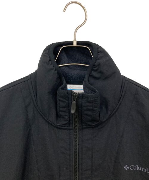 Columbia（コロンビア）Columbia (コロンビア) フリースジャケット ブラック×グレー サイズ:Mの古着・服飾アイテム